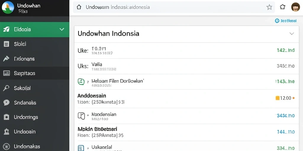 Tampilan antarmuka yang modern dan user-friendly.