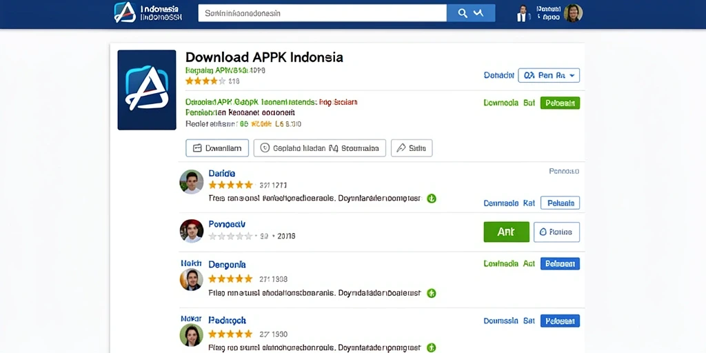 Tampilan antarmuka utama yang menarik.