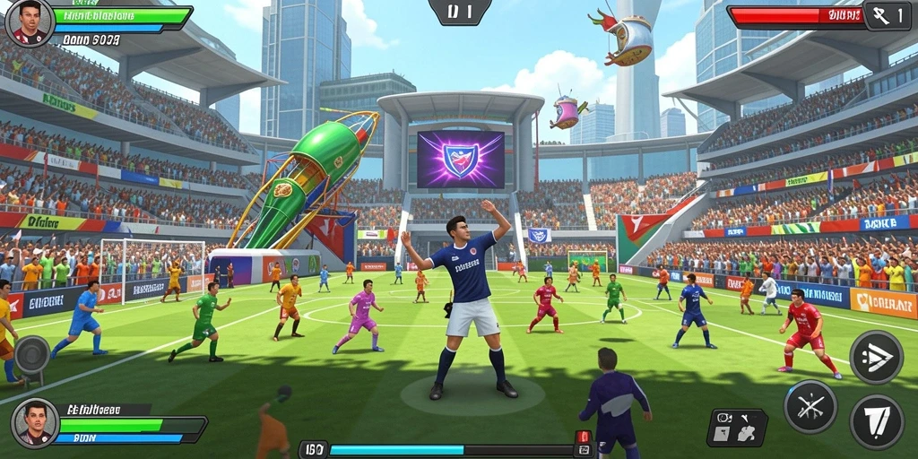 Screenshot menampilkan pertarungan epik antara samurai.