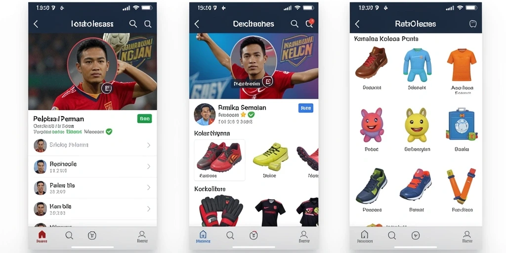 Tampilan antarmuka yang user-friendly dan menarik.